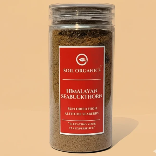 Himalayan Seabuckthorn 80g – High-Altitude Seaberry for Immunity Skin Health | Soil Organics