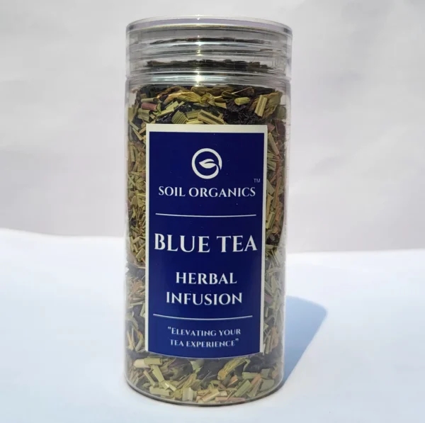 Butterfly Bluepea Herbal Infusion 30g – Caffeine-Free Tea with Lemongrass | Soil Organics