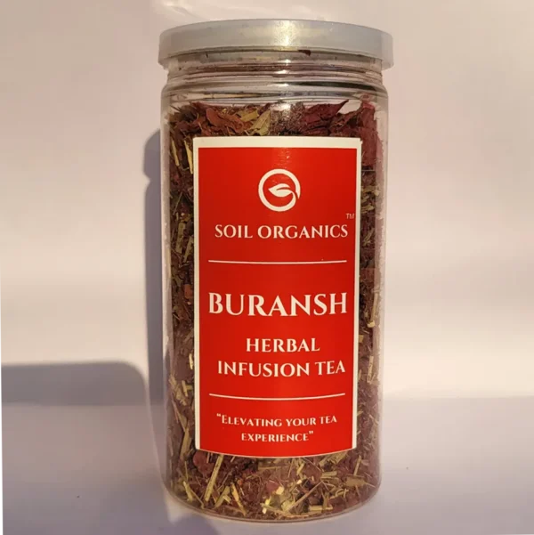 Buransh Herbal Infusion 30g – Natural Detox Tea with Rhododendron, Lemongrass & Spices
