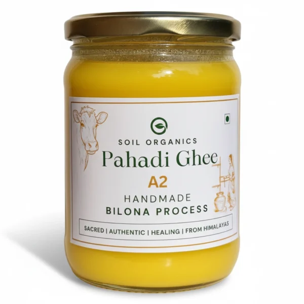 Pahadi Ghee - Himalayan Cow’s Milk Ghee 500g | A2 Traditional  Bilona Ghee